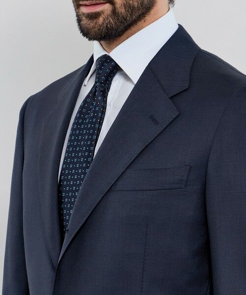 MACKINTOSH LONDON(MENS) / マッキントッシュ ロンドン 　メンズ セットアップ | ウールシルク ツイルスーツ | 詳細5