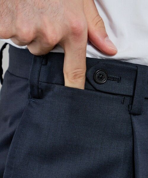 MACKINTOSH LONDON(MENS) / マッキントッシュ ロンドン 　メンズ セットアップ | ウールシルク ツイルスーツ | 詳細13