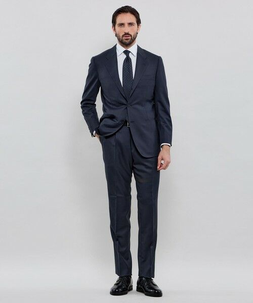 MACKINTOSH LONDON(MENS) / マッキントッシュ ロンドン 　メンズ セットアップ | ウールシルク ツイルスーツ | 詳細1