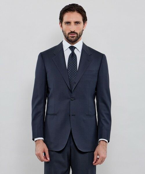 MACKINTOSH LONDON(MENS) / マッキントッシュ ロンドン 　メンズ セットアップ | ウールシルク ツイルスーツ | 詳細2