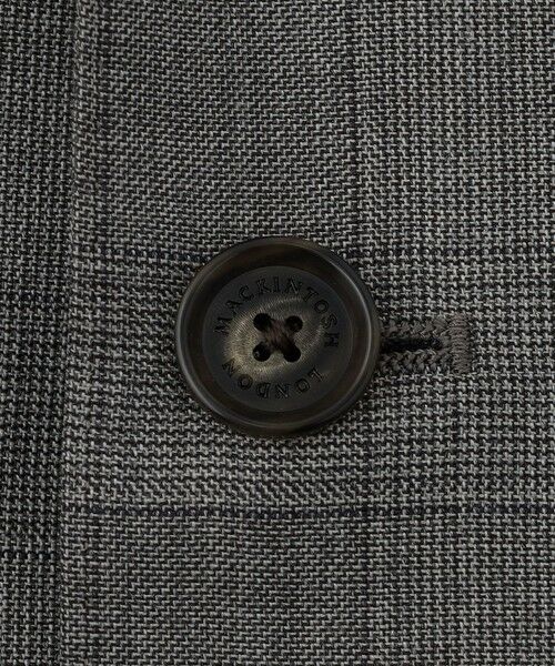 MACKINTOSH LONDON(MENS) / マッキントッシュ ロンドン メンズ セットアップ | ウールシルク グレンチェックスーツ | 詳細9
