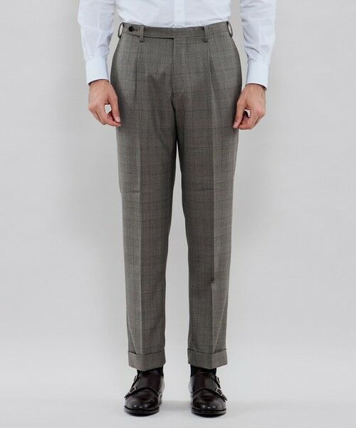 MACKINTOSH LONDON(MENS) / マッキントッシュ ロンドン メンズ セットアップ | ウールシルク グレンチェックスーツ | 詳細10