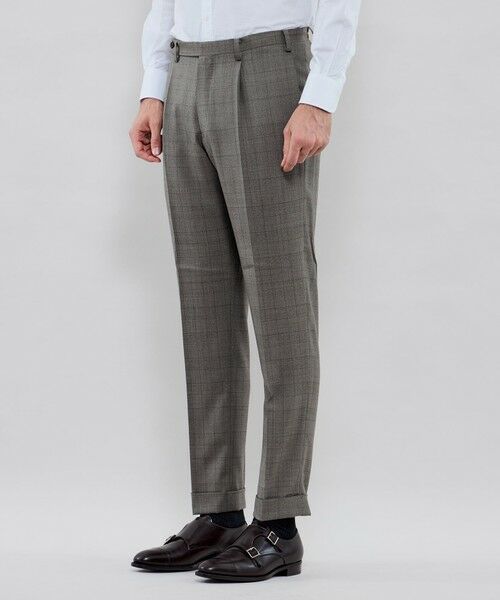 MACKINTOSH LONDON(MENS) / マッキントッシュ ロンドン メンズ セットアップ | ウールシルク グレンチェックスーツ | 詳細11