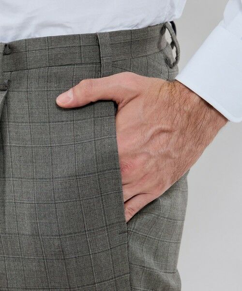 MACKINTOSH LONDON(MENS) / マッキントッシュ ロンドン メンズ セットアップ | ウールシルク グレンチェックスーツ | 詳細14