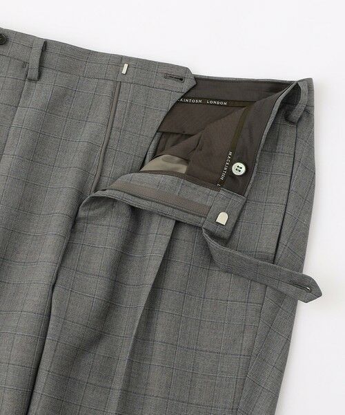 MACKINTOSH LONDON(MENS) / マッキントッシュ ロンドン メンズ セットアップ | ウールシルク グレンチェックスーツ | 詳細16