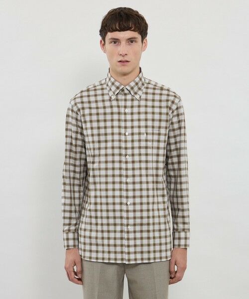 MACKINTOSH LONDON(MENS) / マッキントッシュ ロンドン メンズ シャツ・ブラウス | ピーチチェックボタンダウンシャツ | 詳細3