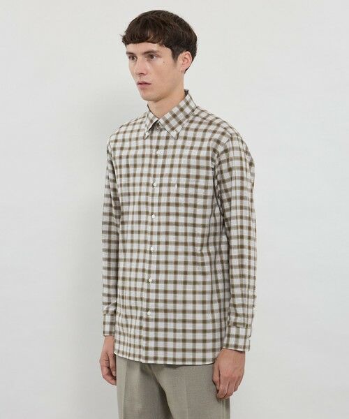 MACKINTOSH LONDON(MENS) / マッキントッシュ ロンドン メンズ シャツ・ブラウス | ピーチチェックボタンダウンシャツ | 詳細4