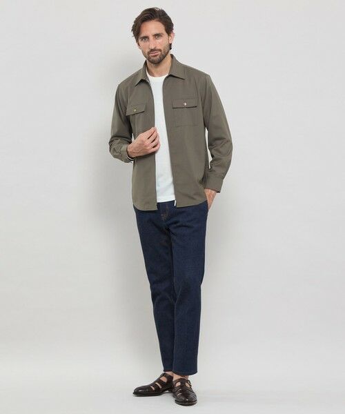 MACKINTOSH LONDON(MENS) / マッキントッシュ ロンドン 　メンズ シャツ・ブラウス | ウールポリエステル フルジップシャツブルゾン | 詳細1