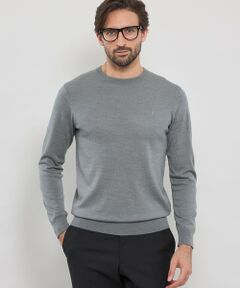 MACKINTOSH LONDON(MENS) / マッキントッシュ ロンドン 　メンズ ニット・セーター | 14ゲージウォッシャブルウールクルーネックニット