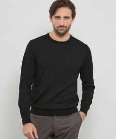 MACKINTOSH LONDON(MENS) / マッキントッシュ ロンドン 　メンズ ニット・セーター | 14ゲージウォッシャブルウールクルーネックニット