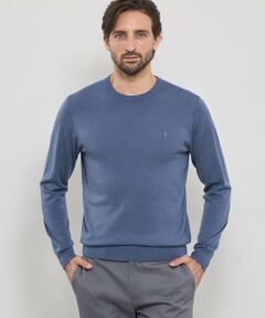 MACKINTOSH LONDON(MENS) / マッキントッシュ ロンドン 　メンズ ニット・セーター | 14ゲージウォッシャブルウールクルーネックニット
