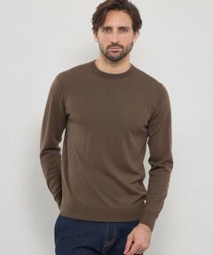 MACKINTOSH LONDON(MENS) / マッキントッシュ ロンドン 　メンズ ニット・セーター | 14ゲージウォッシャブルウールクルーネックニット