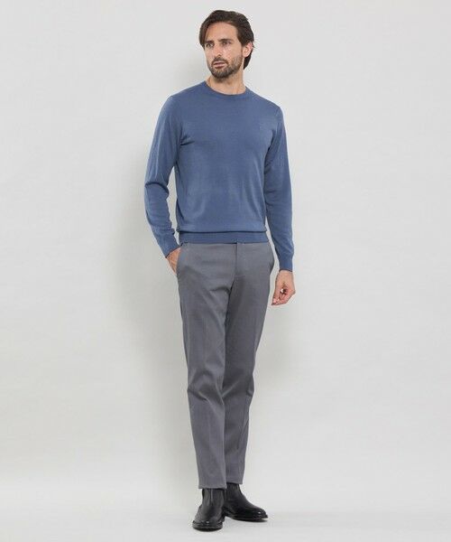 MACKINTOSH LONDON(MENS) / マッキントッシュ ロンドン 　メンズ ニット・セーター | 14ゲージウォッシャブルウールクルーネックニット | 詳細4