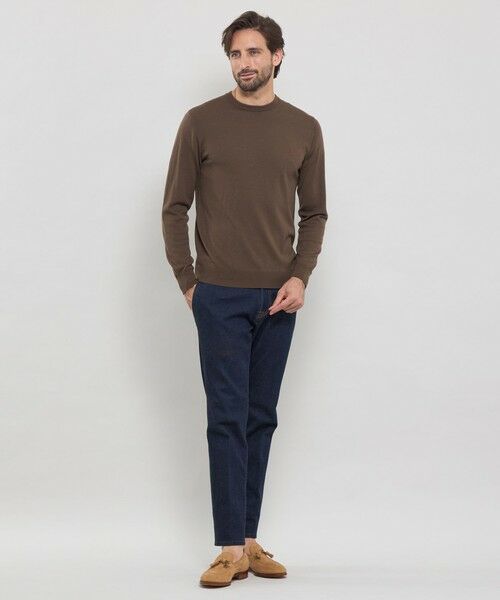 MACKINTOSH LONDON(MENS) / マッキントッシュ ロンドン 　メンズ ニット・セーター | 14ゲージウォッシャブルウールクルーネックニット | 詳細7