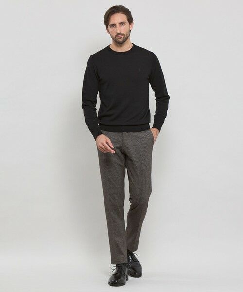 MACKINTOSH LONDON(MENS) / マッキントッシュ ロンドン 　メンズ ニット・セーター | 14ゲージウォッシャブルウールクルーネックニット | 詳細2