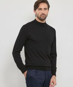 MACKINTOSH LONDON(MENS) / マッキントッシュ ロンドン 　メンズ ニット・セーター | 14ゲージウォッシャブルウールモックネックニット