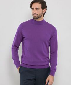 MACKINTOSH LONDON(MENS) / マッキントッシュ ロンドン 　メンズ ニット・セーター | 14ゲージウォッシャブルウールモックネックニット