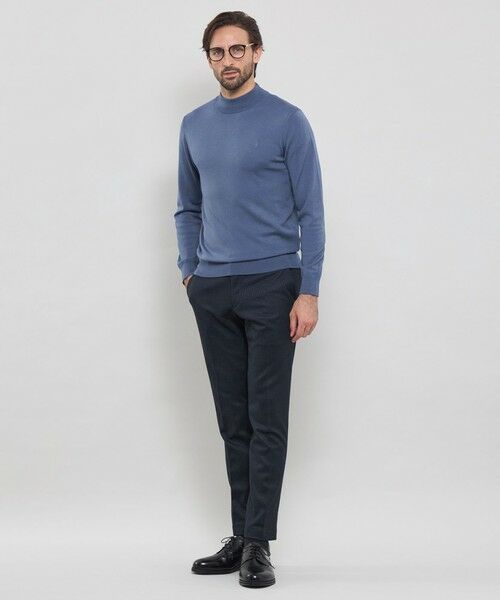 MACKINTOSH LONDON(MENS) / マッキントッシュ ロンドン 　メンズ ニット・セーター | 14ゲージウォッシャブルウールモックネックニット | 詳細3