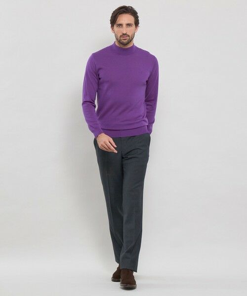 MACKINTOSH LONDON(MENS) / マッキントッシュ ロンドン 　メンズ ニット・セーター | 14ゲージウォッシャブルウールモックネックニット | 詳細5