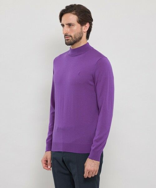 MACKINTOSH LONDON(MENS) / マッキントッシュ ロンドン 　メンズ ニット・セーター | 14ゲージウォッシャブルウールモックネックニット | 詳細7