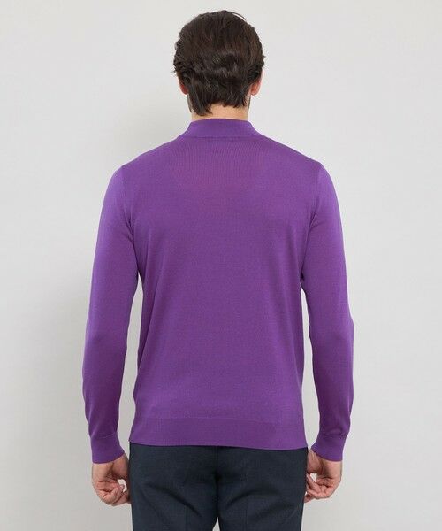 MACKINTOSH LONDON(MENS) / マッキントッシュ ロンドン 　メンズ ニット・セーター | 14ゲージウォッシャブルウールモックネックニット | 詳細8