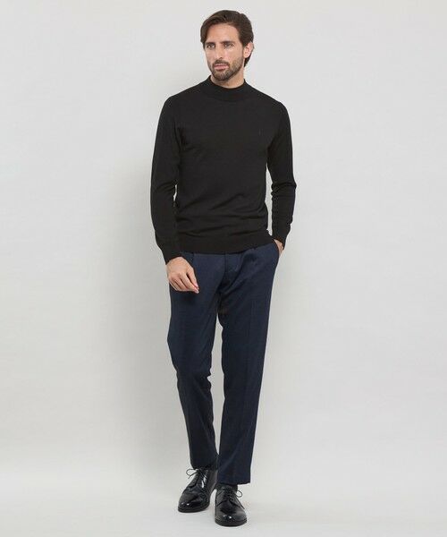 MACKINTOSH LONDON(MENS) / マッキントッシュ ロンドン 　メンズ ニット・セーター | 14ゲージウォッシャブルウールモックネックニット | 詳細1