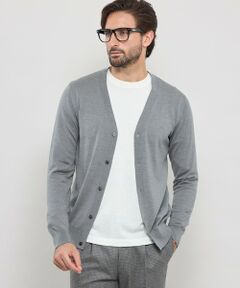 MACKINTOSH LONDON(MENS) / マッキントッシュ ロンドン 　メンズ ニット・セーター | 14ゲージウォッシャブルウールカーディガン