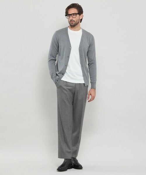 MACKINTOSH LONDON(MENS) / マッキントッシュ ロンドン 　メンズ ニット・セーター | 14ゲージウォッシャブルウールカーディガン | 詳細3