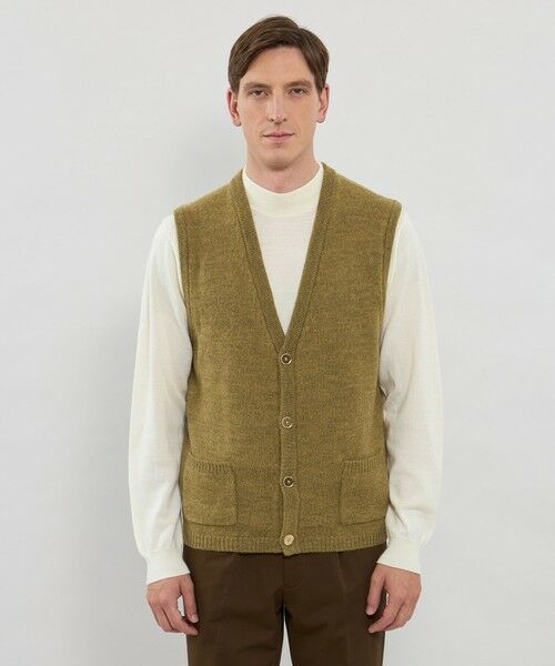 MACKINTOSH LONDON(MENS) / マッキントッシュ ロンドン 　メンズ ニット・セーター | ウールアルパカニットベスト | 詳細5