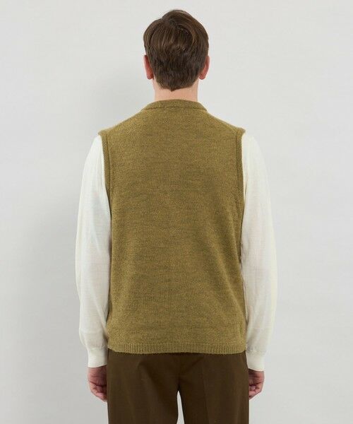 MACKINTOSH LONDON(MENS) / マッキントッシュ ロンドン 　メンズ ニット・セーター | ウールアルパカニットベスト | 詳細7