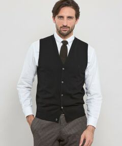 セール】 【LEON掲載】リリヤーンニットベスト （ニット