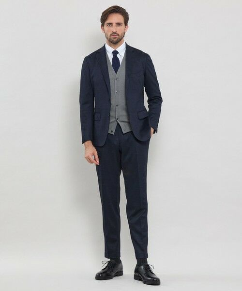 MACKINTOSH LONDON(MENS) / マッキントッシュ ロンドン 　メンズ ニット・セーター | 14ゲージウォッシャブルウールベスト | 詳細3