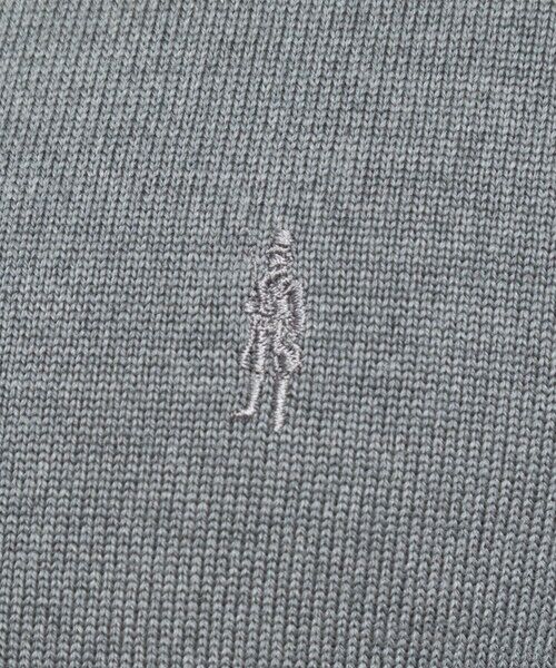 MACKINTOSH LONDON(MENS) / マッキントッシュ ロンドン 　メンズ ニット・セーター | 14ゲージウォッシャブルウールベスト | 詳細9