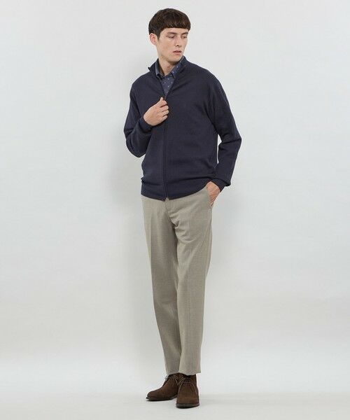 MACKINTOSH LONDON(MENS) / マッキントッシュ ロンドン 　メンズ ニット・セーター | ハイゲージケーブルフルジップアップニット | 詳細3