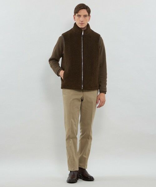 MACKINTOSH LONDON(MENS) / マッキントッシュ ロンドン 　メンズ ニット・セーター | ハイゲージケーブルフルジップアップニット | 詳細5