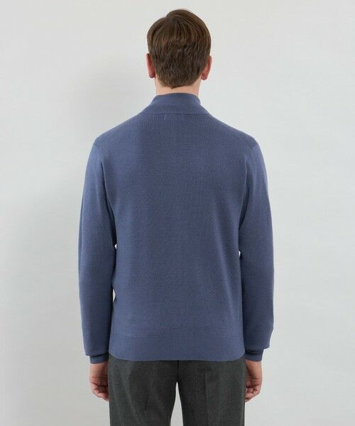 MACKINTOSH LONDON(MENS) / マッキントッシュ ロンドン 　メンズ ニット・セーター | ハイゲージケーブルフルジップアップニット | 詳細9