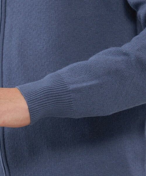 MACKINTOSH LONDON(MENS) / マッキントッシュ ロンドン 　メンズ ニット・セーター | ハイゲージケーブルフルジップアップニット | 詳細10