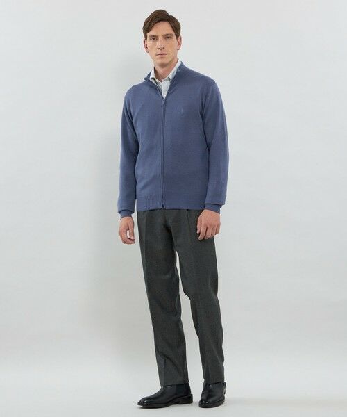 MACKINTOSH LONDON(MENS) / マッキントッシュ ロンドン 　メンズ ニット・セーター | ハイゲージケーブルフルジップアップニット | 詳細2