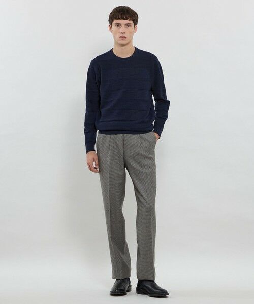 MACKINTOSH LONDON(MENS) / マッキントッシュ ロンドン メンズ ニット・セーター | リンクスボーダークルーネックニット | 詳細1