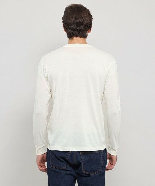 MACKINTOSH LONDON(MENS) / マッキントッシュ ロンドン 　メンズ カットソー | 【WEB・一部店舗限定】ウールプラックスプレーティングロングスリーブTシャツ | 詳細5