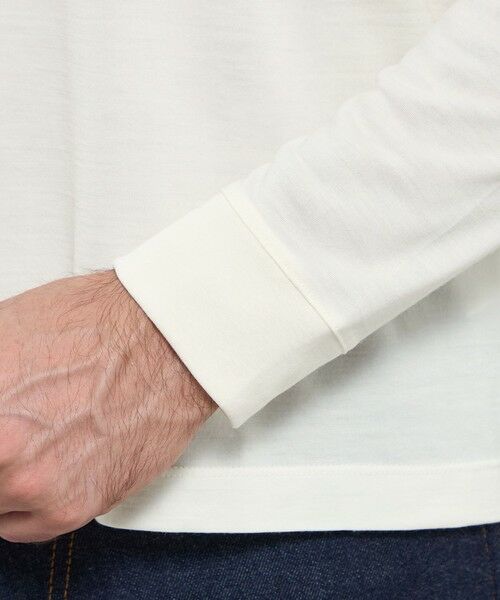 MACKINTOSH LONDON(MENS) / マッキントッシュ ロンドン 　メンズ カットソー | 【WEB・一部店舗限定】ウールプラックスプレーティングロングスリーブTシャツ | 詳細6
