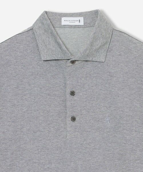 MACKINTOSH LONDON(MENS) / マッキントッシュ ロンドン 　メンズ カットソー | コットンCOOLMAX鹿の子ポロシャツ | 詳細2