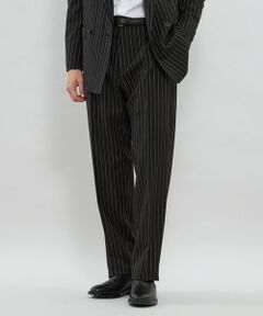 マッキントッシュロンドン　メンズ　スラックス LEON掲載】【New Adjustable Fit】ウールフランネルスラックス