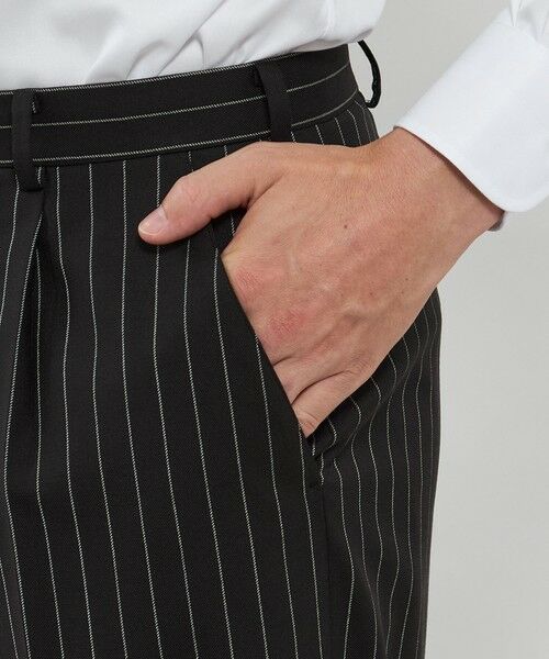 MACKINTOSH LONDON(MENS) / マッキントッシュ ロンドン メンズ その他パンツ | 【ANGELICO/アンジェリコ】ピンストライプ 1プリーツパンツ | 詳細6