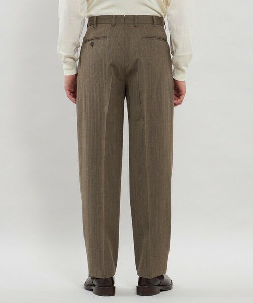 MACKINTOSH LONDON(MENS) / マッキントッシュ ロンドン 　メンズ その他パンツ | 【ANGELICO/アンジェリコ】ヘリンボーン 1プリーツパンツ | 詳細5