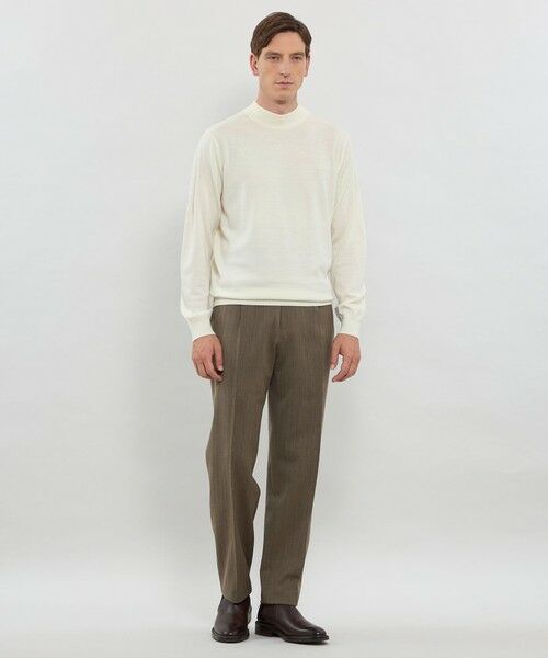 MACKINTOSH LONDON(MENS) / マッキントッシュ ロンドン 　メンズ その他パンツ | 【ANGELICO/アンジェリコ】ヘリンボーン 1プリーツパンツ | 詳細2