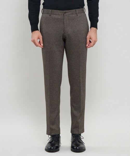 MACKINTOSH LONDON(MENS) / マッキントッシュ ロンドン 　メンズ その他パンツ | 【WEB・一部店舗限定】【FLEX JERSEY】千鳥ジャージーセットアップパンツ | 詳細4