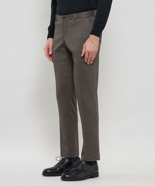 MACKINTOSH LONDON(MENS) / マッキントッシュ ロンドン 　メンズ その他パンツ | 【WEB・一部店舗限定】【FLEX JERSEY】千鳥ジャージーセットアップパンツ | 詳細5