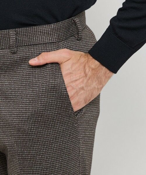 MACKINTOSH LONDON(MENS) / マッキントッシュ ロンドン 　メンズ その他パンツ | 【WEB・一部店舗限定】【FLEX JERSEY】千鳥ジャージーセットアップパンツ | 詳細7