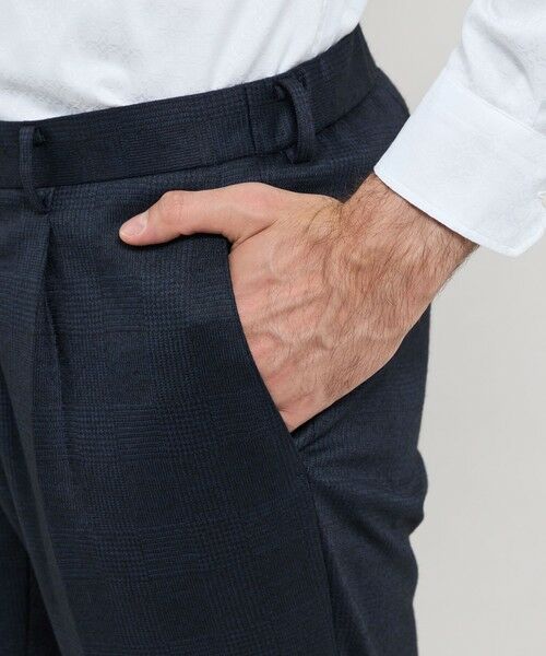 MACKINTOSH LONDON(MENS) / マッキントッシュ ロンドン メンズ その他パンツ | 【FLEX JERSEY】グレンチェックセットアップパンツ | 詳細7